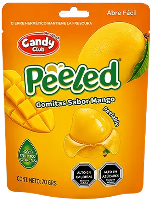 PEELED - Gomitas Pelables Mango
