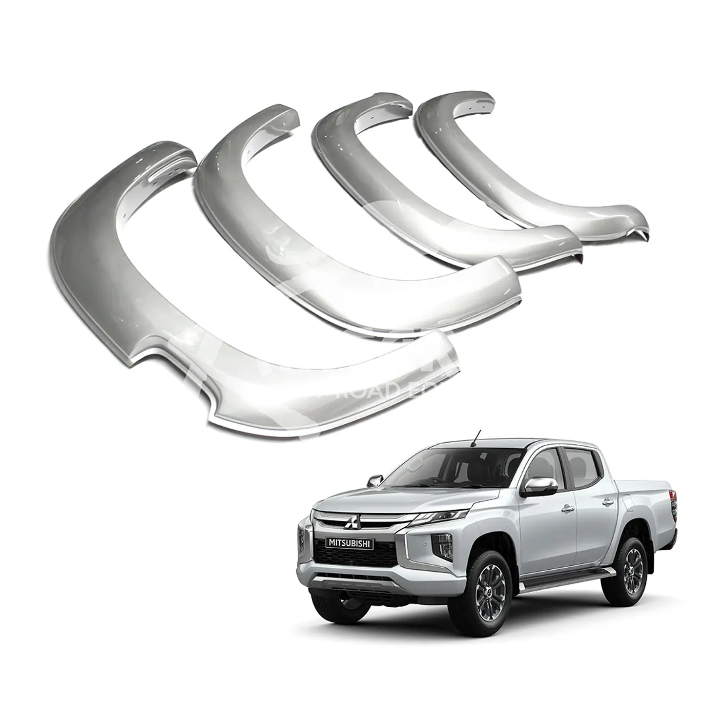 Extensiones de Tapabarro | Mitsubishi L200 2019-2022 | Kangaroo Chile 1
