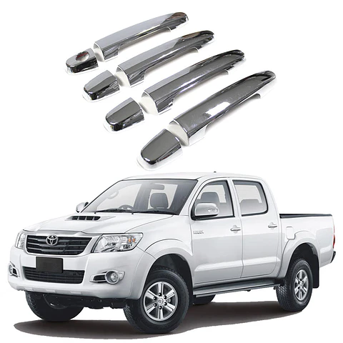 Cubre Manillas Cromadas Toyota Hilux 2006-2015
