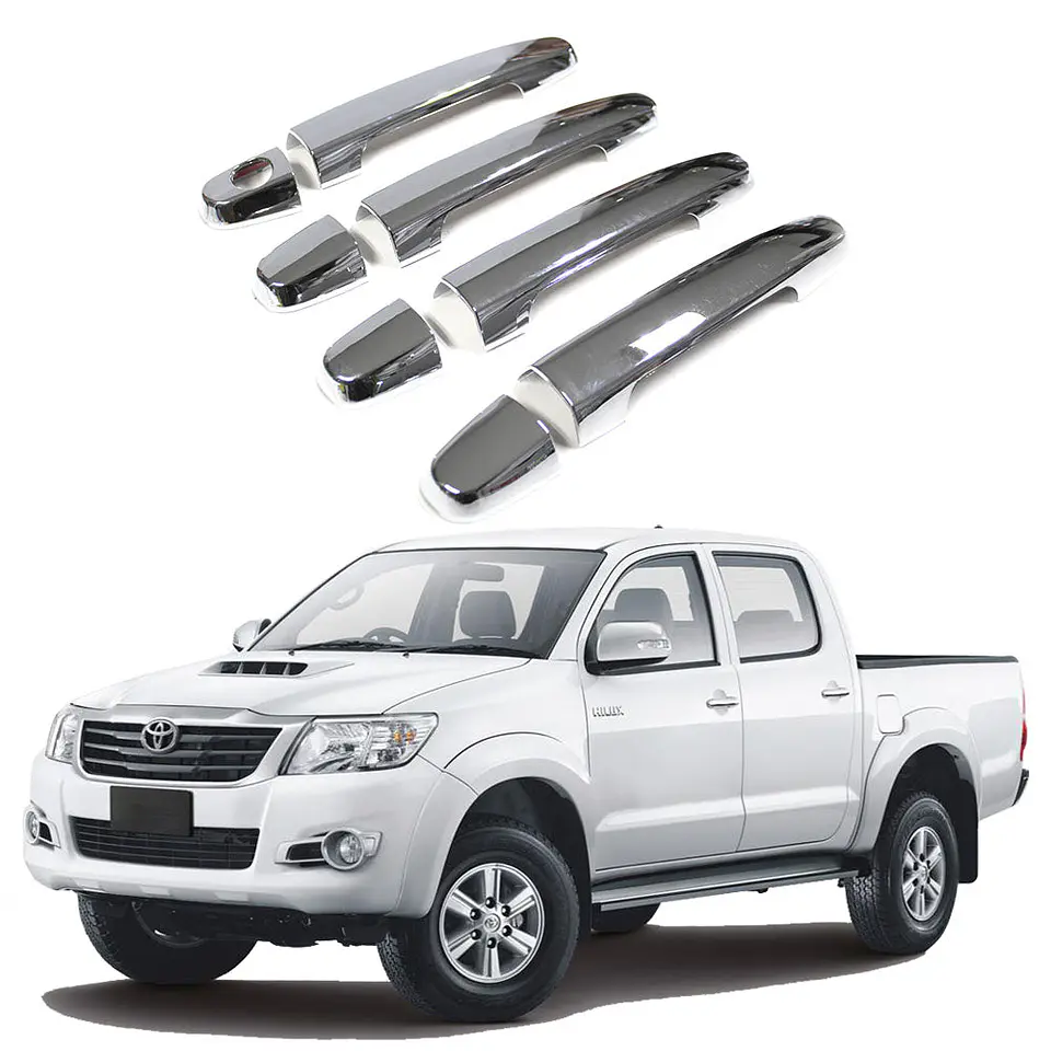 Cubre Manillas Cromadas Toyota Hilux 2006-2015 1