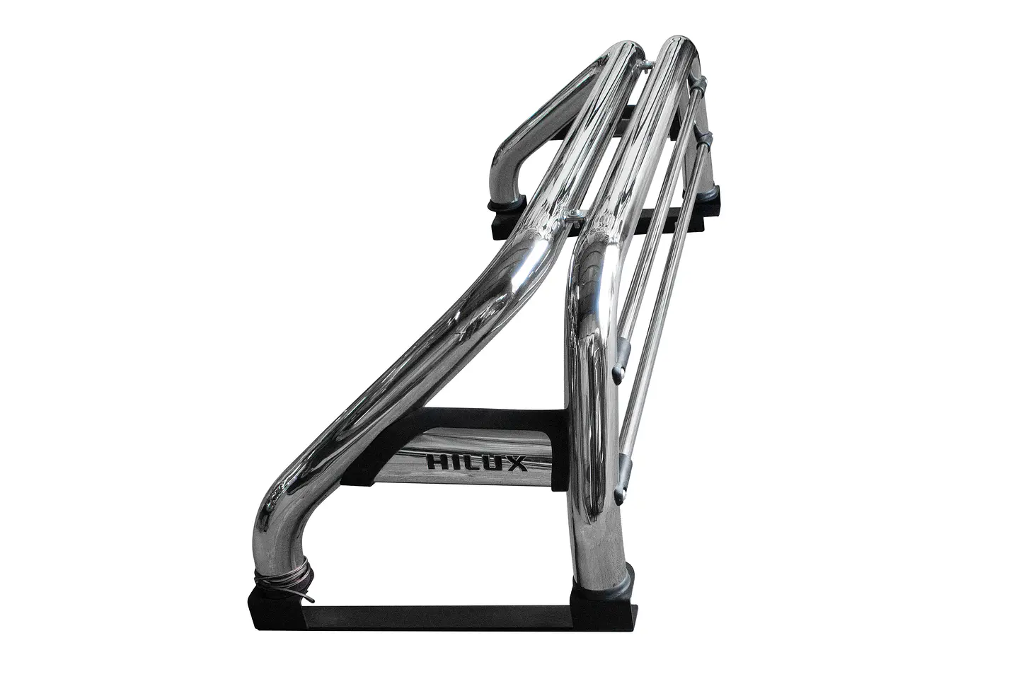 Barra Antivuelco Acero Inoxidable Toyota Hilux 2006-2015 | Luz de Freno y Base para Lona | Kangaroo Chile 2