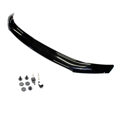 Deflector de Capot Nissan Navara 2021+ | Protector de Capó en ABS Negro sin Perforación