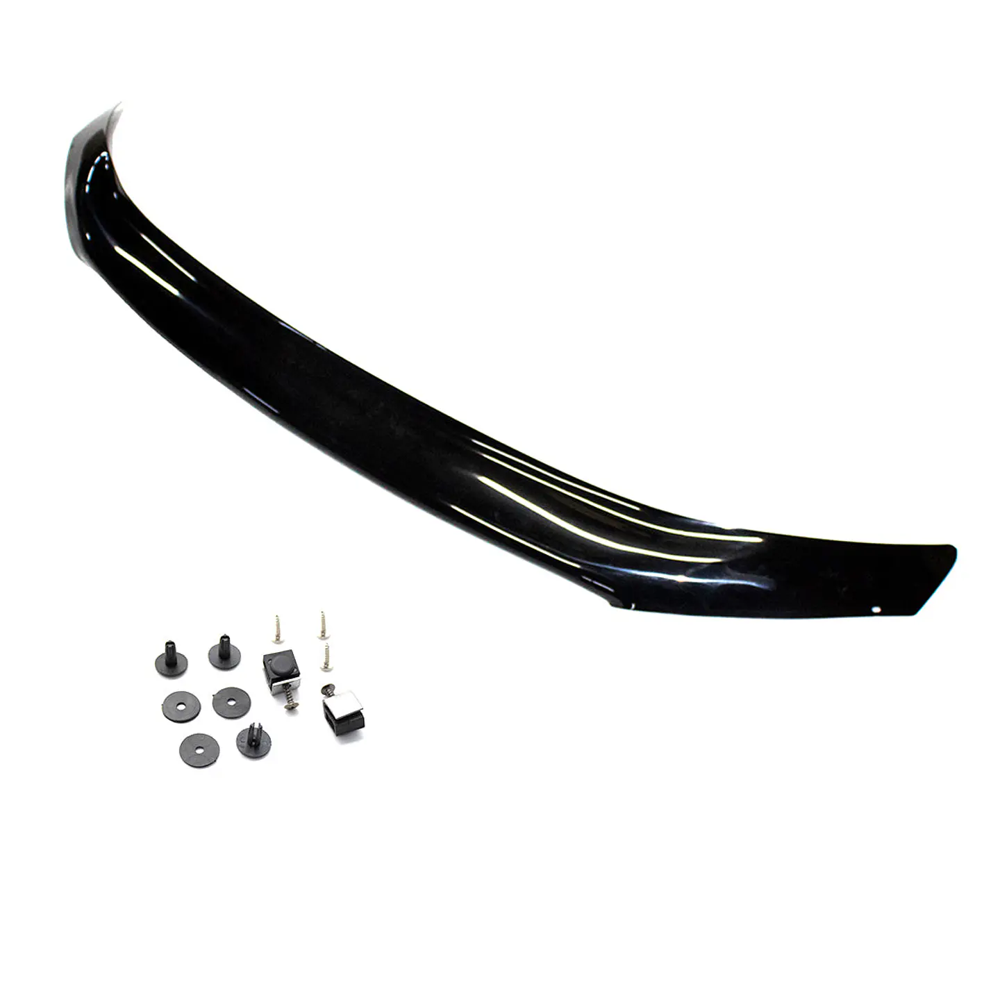 Deflector de Capot Nissan Navara 2021+ | Protector de Capó en ABS Negro sin Perforación 2