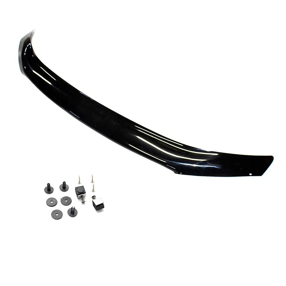Deflector de Capot Nissan Navara 2021+ | Protector de Capó en ABS Negro sin Perforación 2