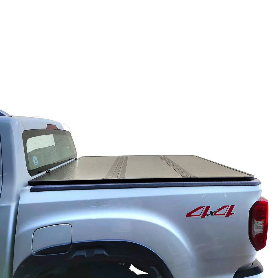 Tapa Rígida TRIFOLD para Maxus T90 2018-2024 – Cubierta de Aluminio Impermeable y Segura 4