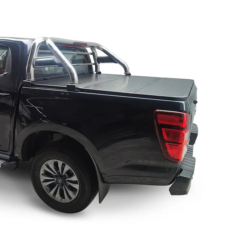Barra Antivuelco Acero Inoxidable Mazda BT50 2013-2020 | Luz de Freno y Base para Lona | Kangaroo Chile 5