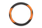 Cubre Volante Eco Cuero Naranja/Negro - Miniatura 3