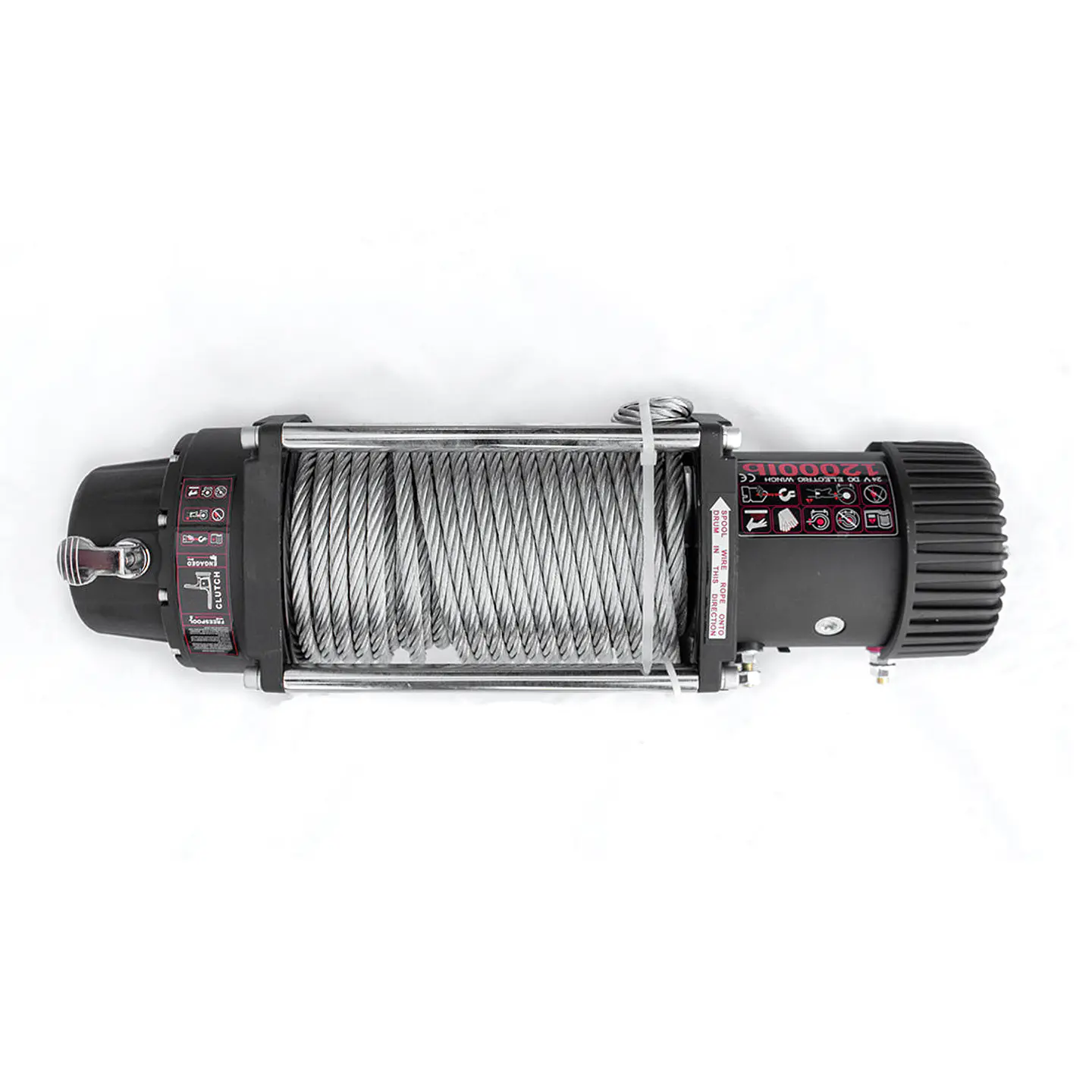 Winche Eléctrico 12.000 lb / 5.400 kg (24V) | Kangaroo Chile 2