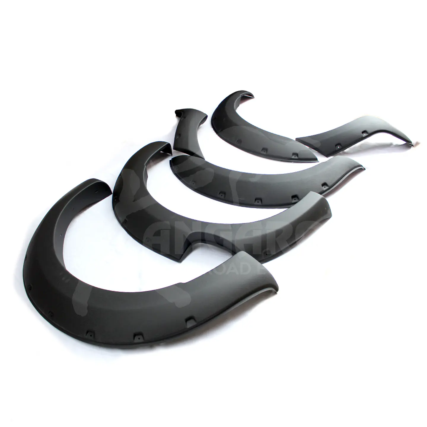 Extensiones de Tapabarros Nissan NP300 4x4 | Plástico ABS Negro con Kit de Instalación 2