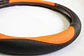 Cubre Volante Eco Cuero Naranja/Negro - Miniatura 5