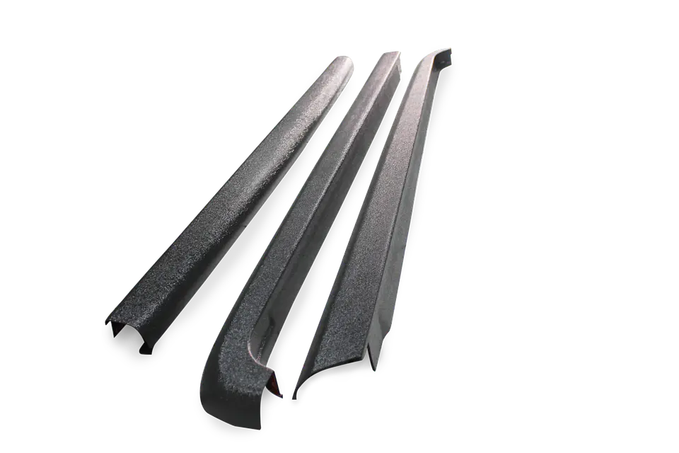 Cubre Baranda Riel Pick Up Ford Ranger 2013-2020 y Mazda BT-50 2013-2020 | Protector ABS Negro 3