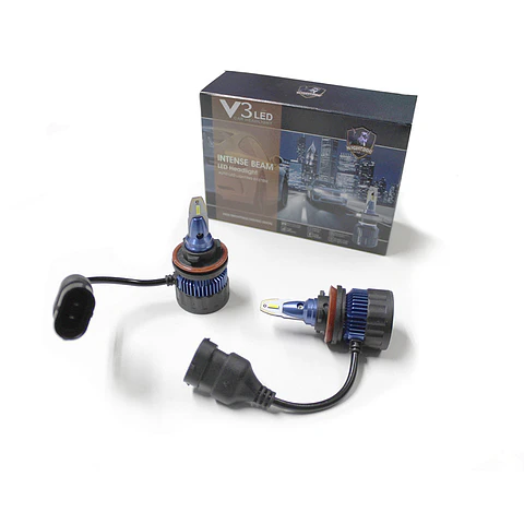 Ampolleta Mini Led 9006 Turbo Ventilador 3800 Lumen