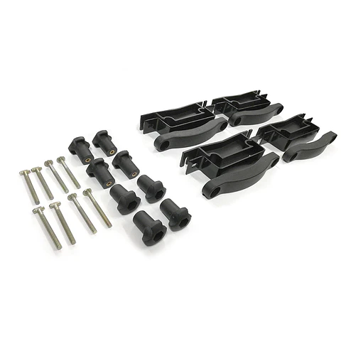 Abrazaderas para Parrilla de Techo Portaequipaje Estilo Rally – Set de Fijaciones Universales