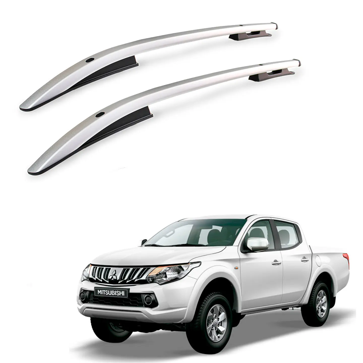 Barras de Techo Laterales Mitsubishi L200 2016-2023 – Soporte 70 kg 1
