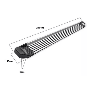 Pisaderas Volkwagen Amarok Aluminio Con Luz