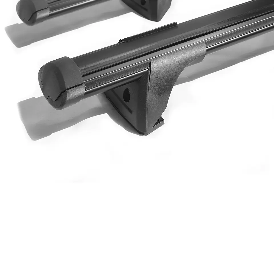 Barra de Techo Transversal Universal Negra para SUV y Camionetas – Puerta a Puerta con Seguridad Antirrobo 4