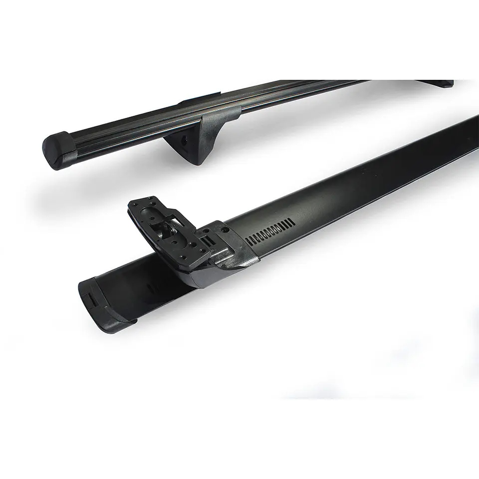 Barra de Techo Transversal Universal Negra para SUV y Camionetas – Puerta a Puerta con Seguridad Antirrobo 5