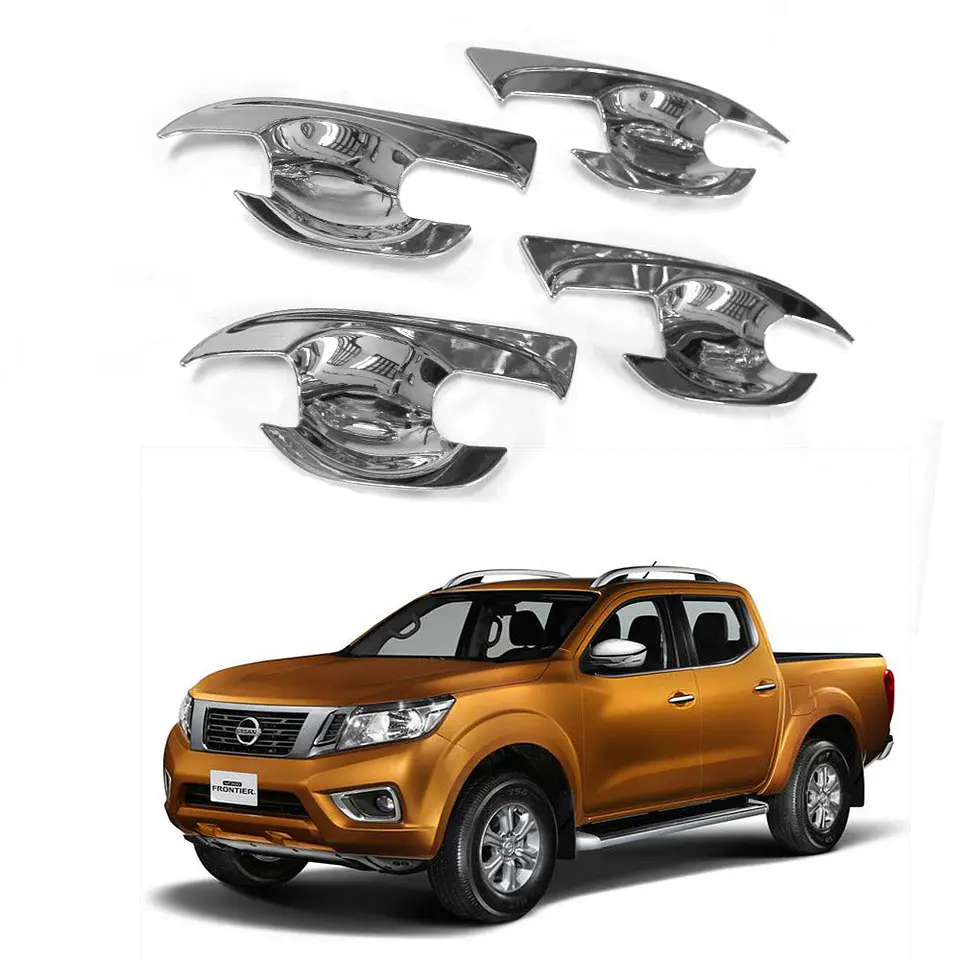 Fondo De Manillas Cromadas Nissan Np300 Tunning 1