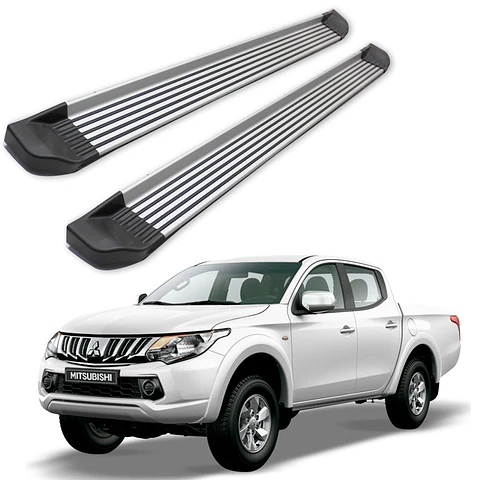 Set de Pisaderas de Aluminio | Mitsubishi L200 2016-2018 | Kangaroo Chile