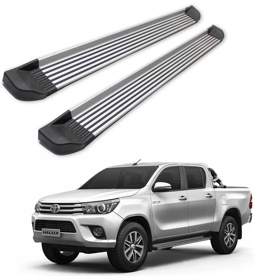 Set de Pisaderas de Aluminio | Toyota Hilux REVO 2016-2024 | Kangaroo Chile 1