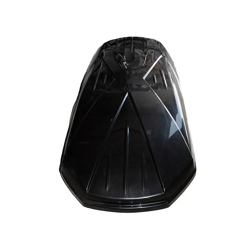 Caja Portaequipaje 450 Litros Negra | Policarbonato con Filtro UV | Aerodinámica y Segura | Kangaroo Chile 5