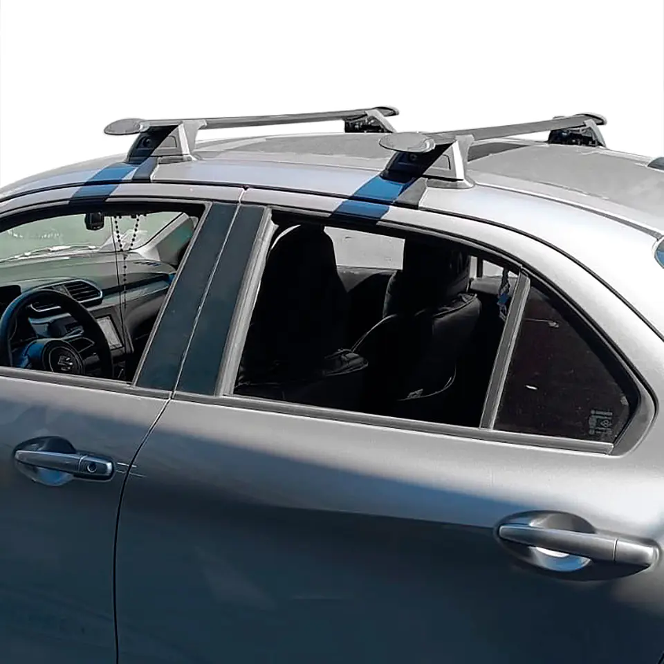 Barra de Techo Transversal Universal Negra para SUV y Camionetas – Puerta a Puerta con Seguridad Antirrobo 8