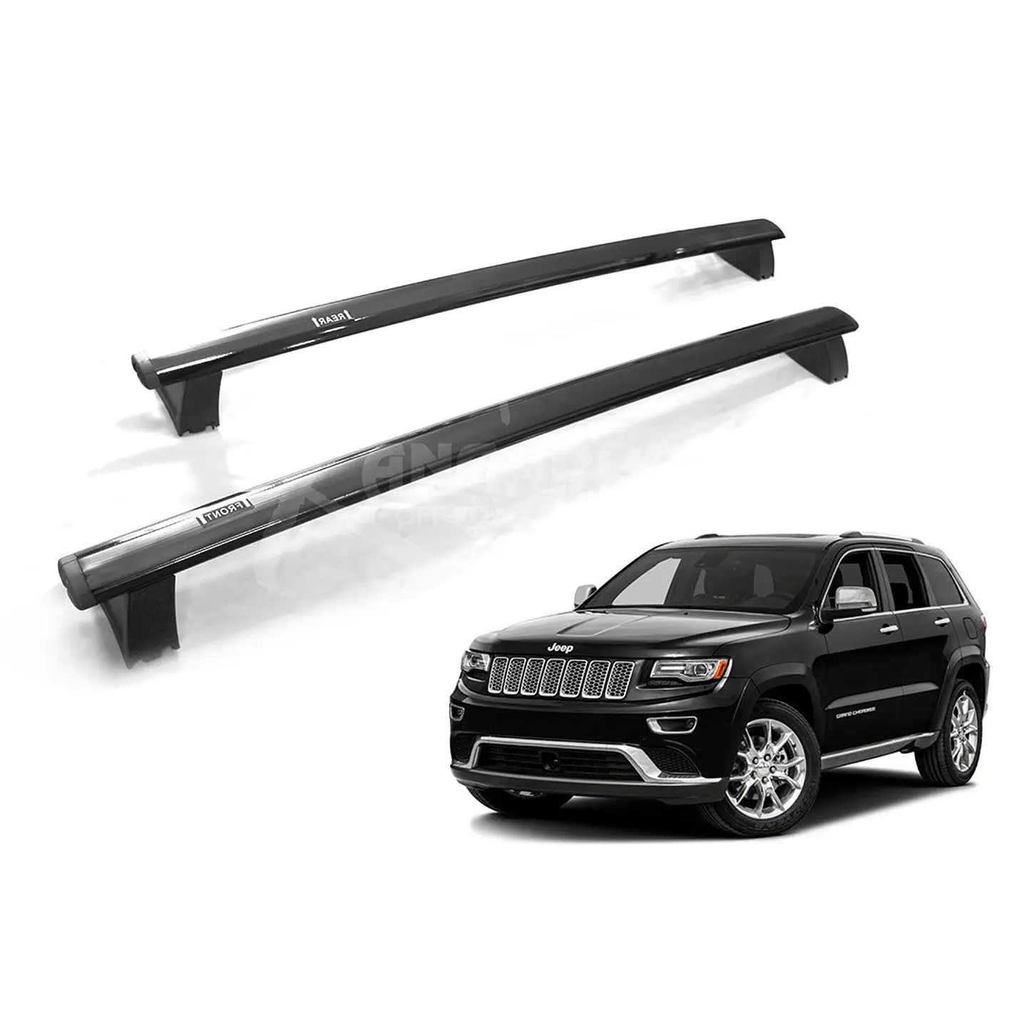 Barras de Techo Transversales Jeep Grand Cherokee 2015-2020 – Seguridad Antirrobo 1