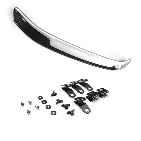 Deflector de Capot | Nissan NP300 | Negro-Plata | Kangaroo Chile