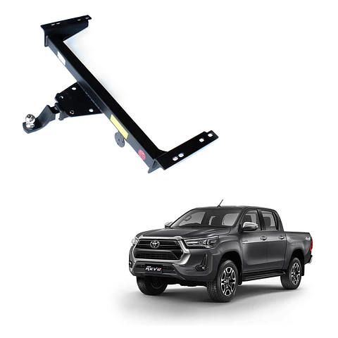 Enganche de Remolque Toyota Hilux Revo 2016-2022 | Con Coco de Arrastre y Candado Anti-Robo | Kangaroo Chile