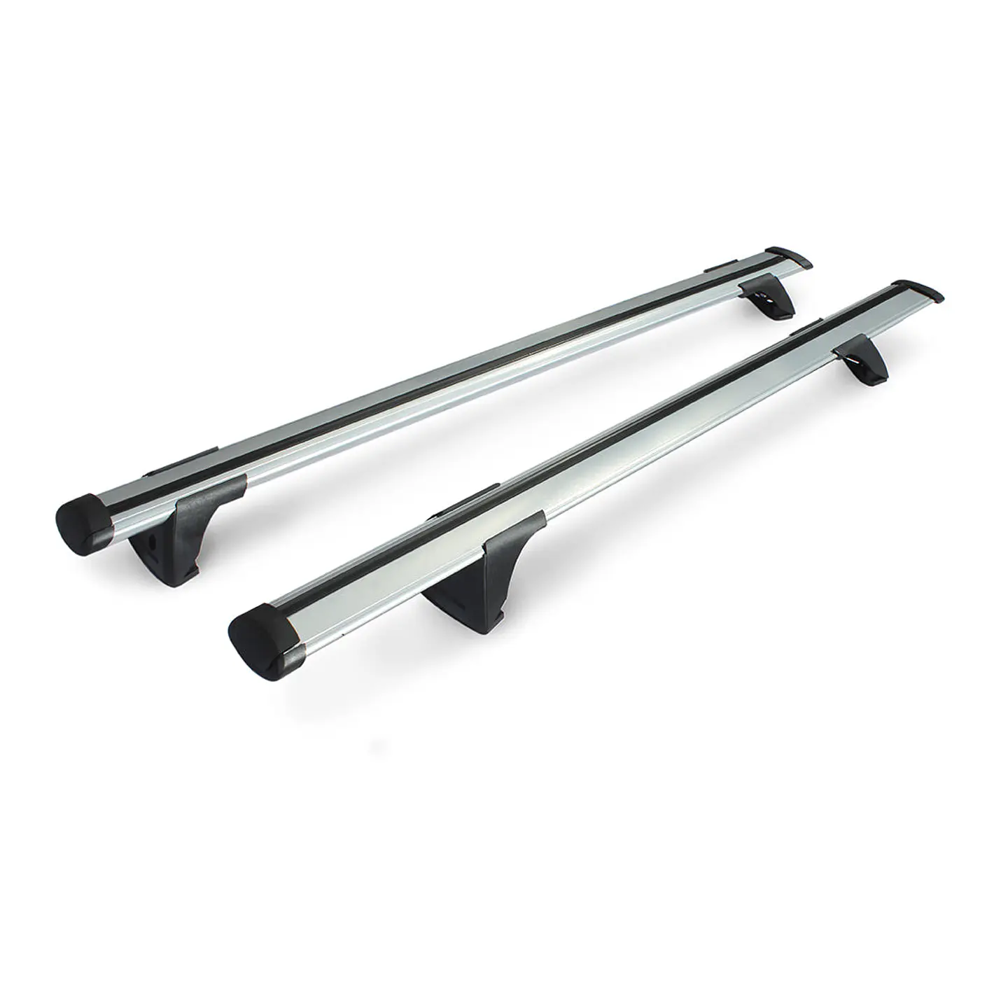 Barra de Techo Transversal Universal Gris para SUV y Camionetas – Seguridad Antirrobo 2