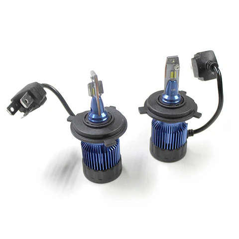 Ampolleta Mini LED H4 Turbo Ventilador 36W 12/24V | 3600 Lumen Blanco Neutro