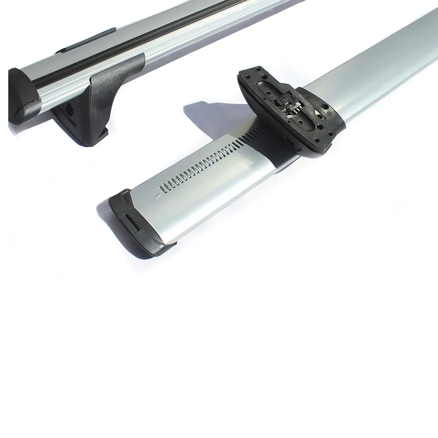 Barra de Techo Transversal Universal Gris para SUV y Camionetas – Seguridad Antirrobo 3