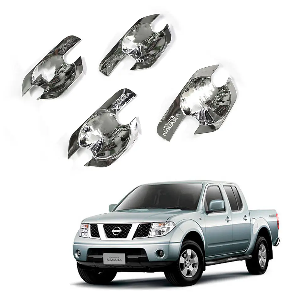 Cubre Fondo De Manillas Para Nissan Navara 2006-2015 Cromado 1