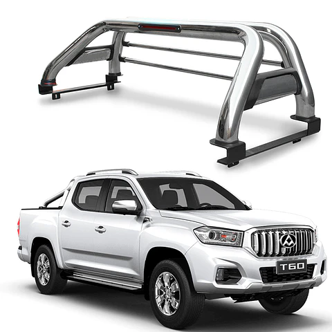 Barra Antivuelco de Acero Inoxidable para Maxus T60 – Seguridad y Estilo