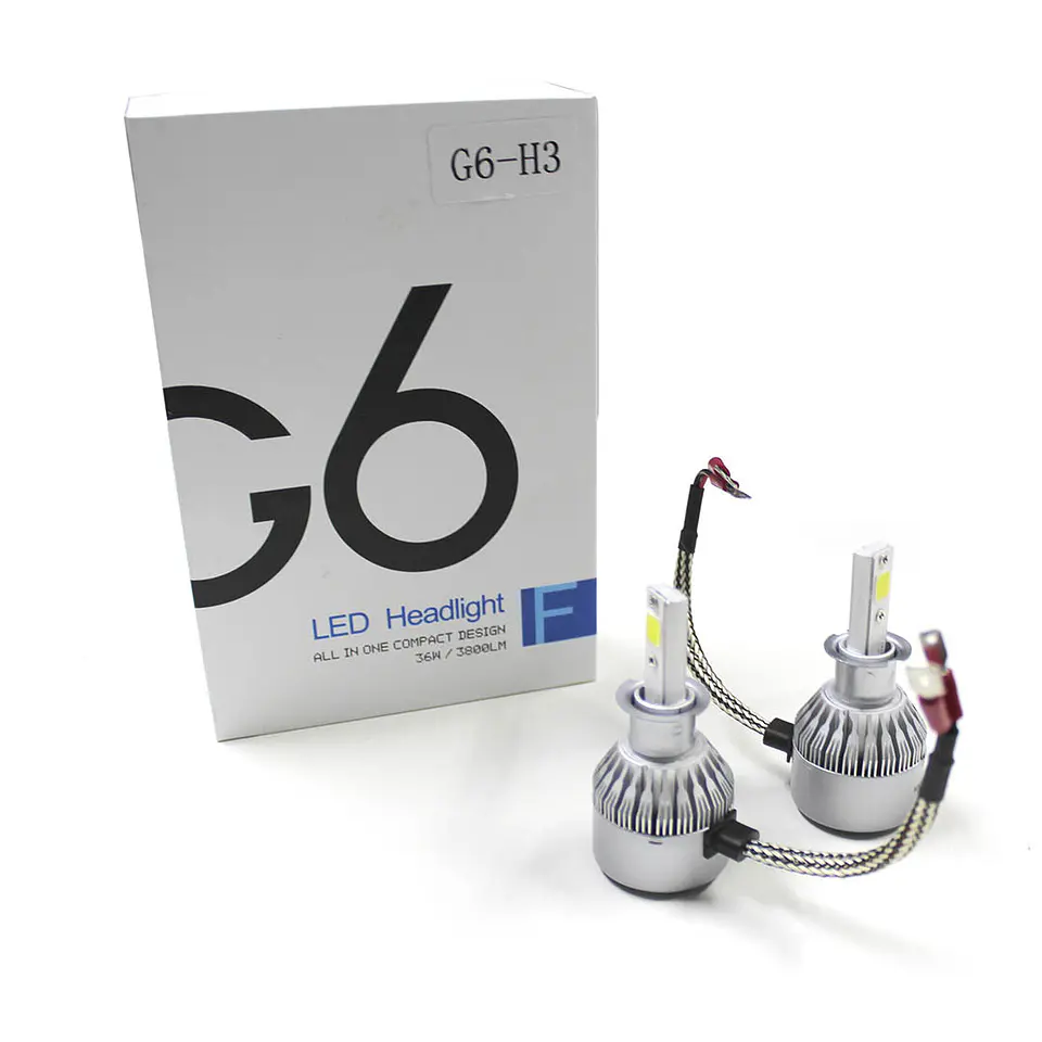 Ampolleta Auto Led Headlight H3 36w C6 1