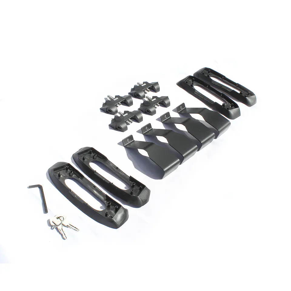 Barra de Techo Transversal Universal Gris para SUV y Camionetas – Seguridad Antirrobo 4