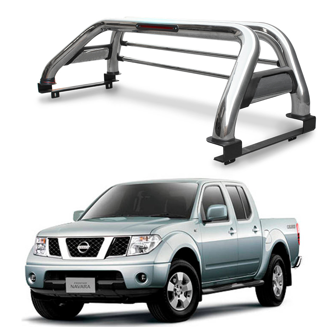 Barra Antivuelco Acero Inoxidable Nissan Navara