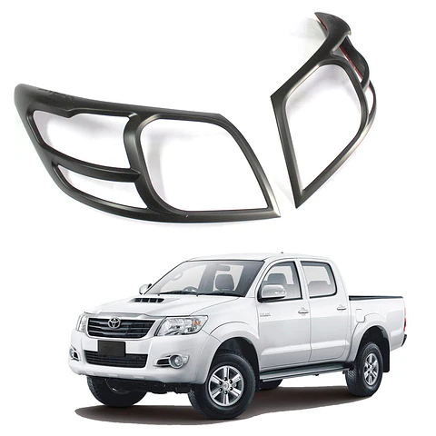 Biseles Delanteros Toyota Hilux Vigo 2012-2015 Negro Matte