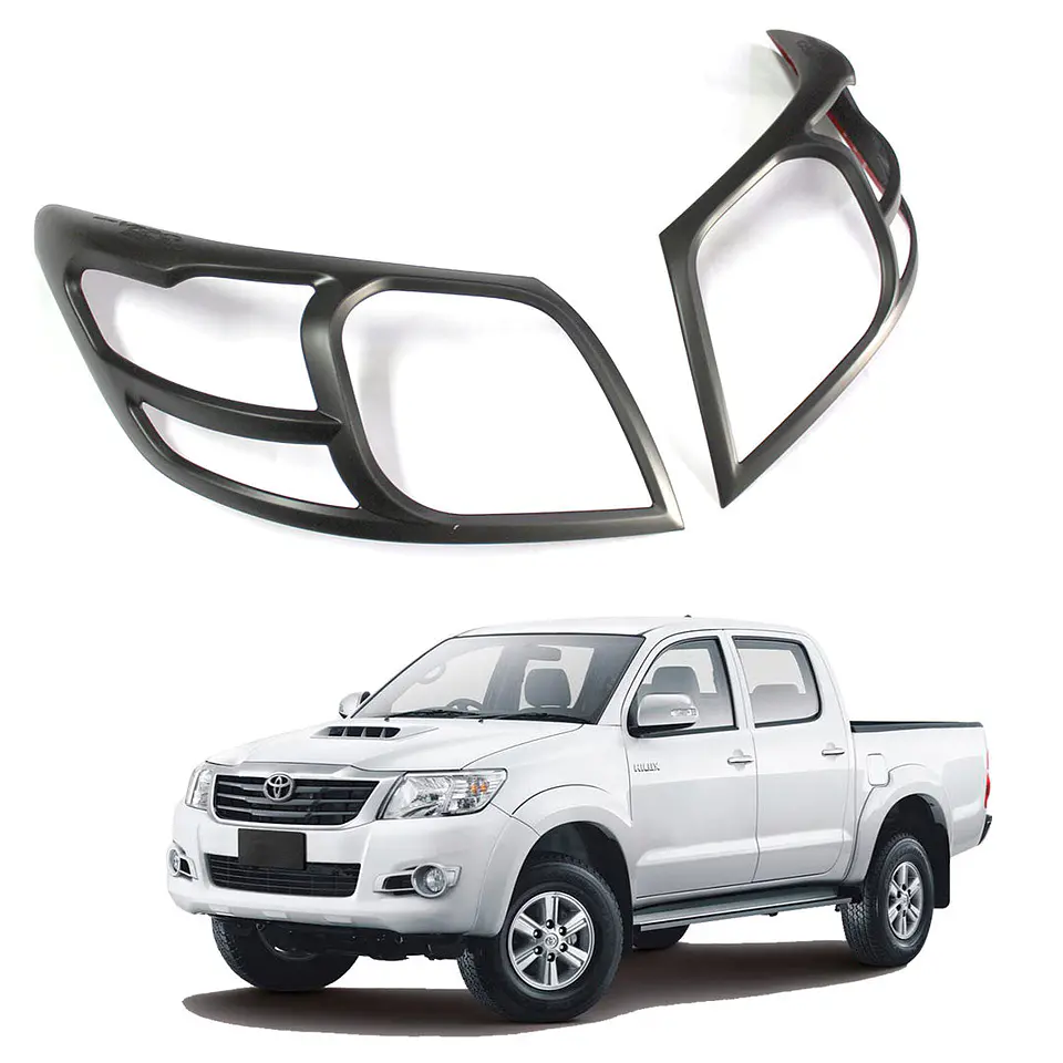 Biseles Delanteros Toyota Hilux Vigo 2012-2015 Negro Matte 1