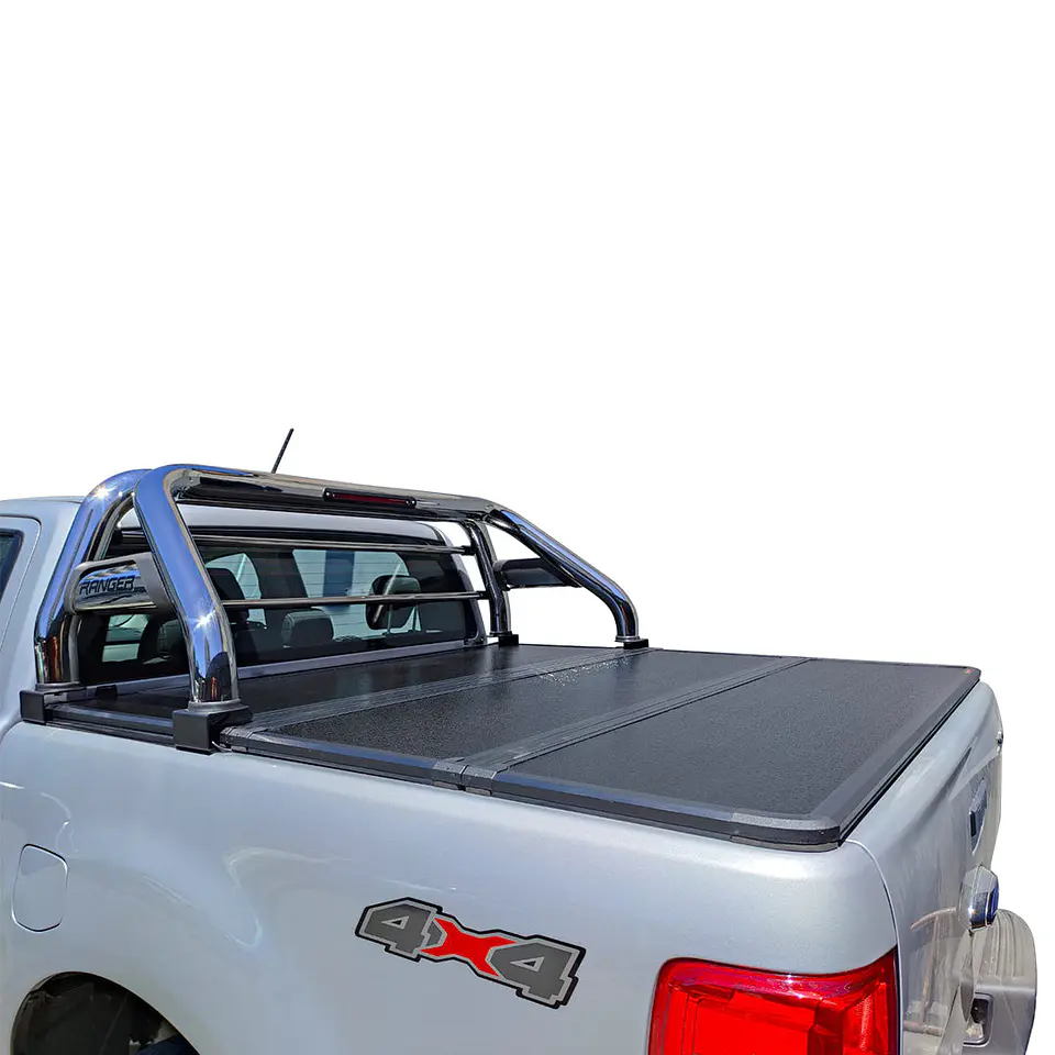 Barra Antivuelco de Acero Inoxidable para Ford Ranger 2013-2021 – Seguridad y Estilo 3