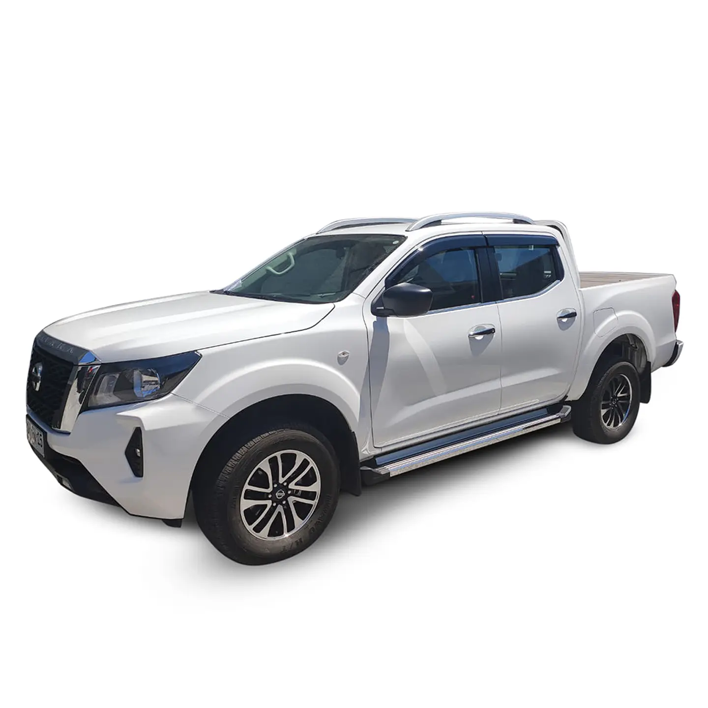 Aletas Bota Agua Injection para Nissan Navara 2021-2023 | ABS Negro, Fácil Instalación 3