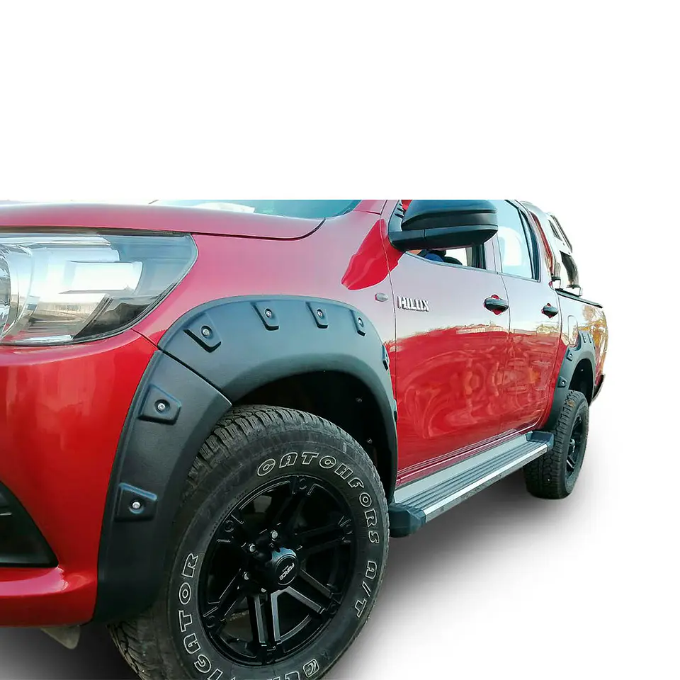Extensiones de Tapabarro | Hilux Revo DX 2016-2019 | Kangaroo Chile 3