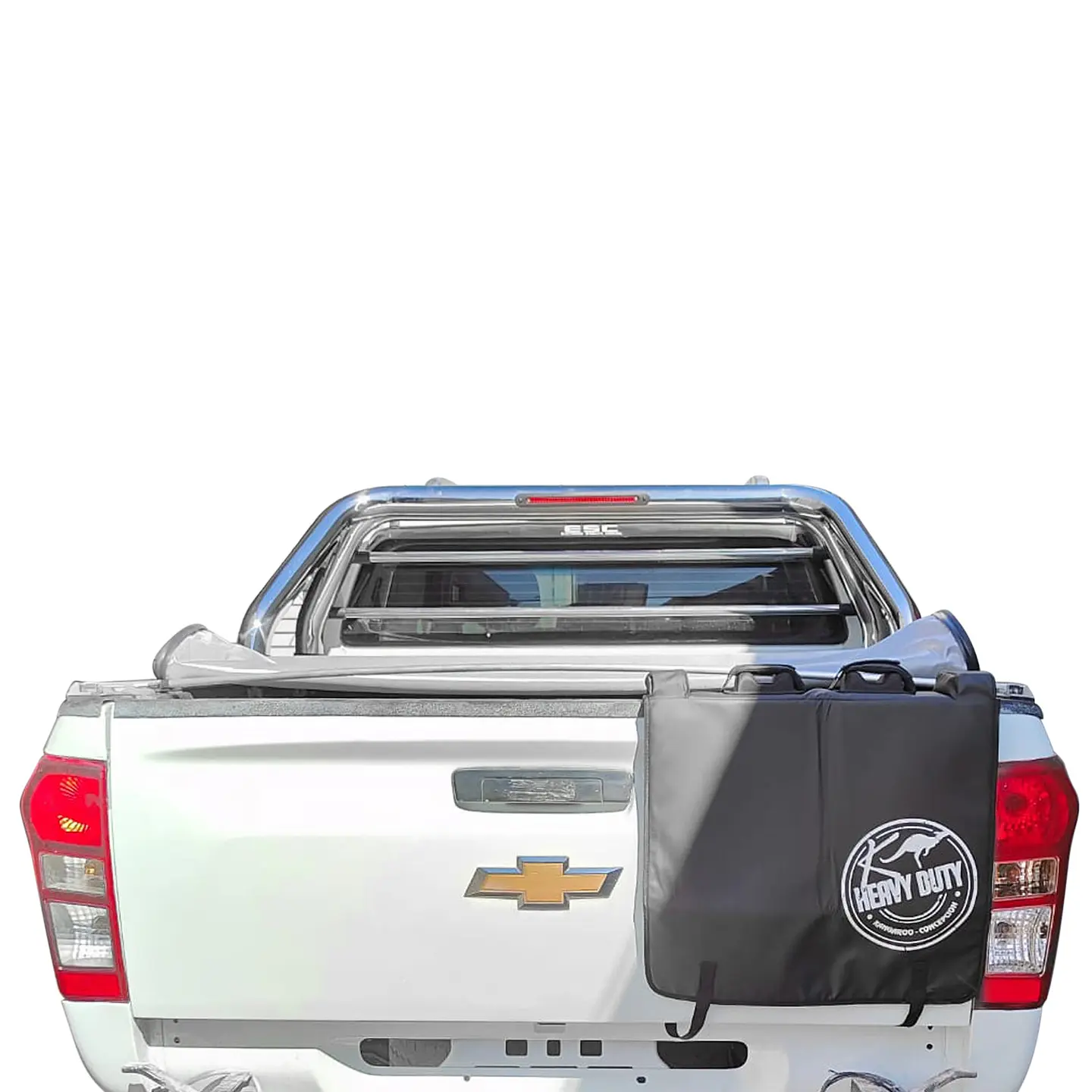 Pad Cubre Portalón Porta 2 Bicicletas | Protección Trasera para Camioneta 1