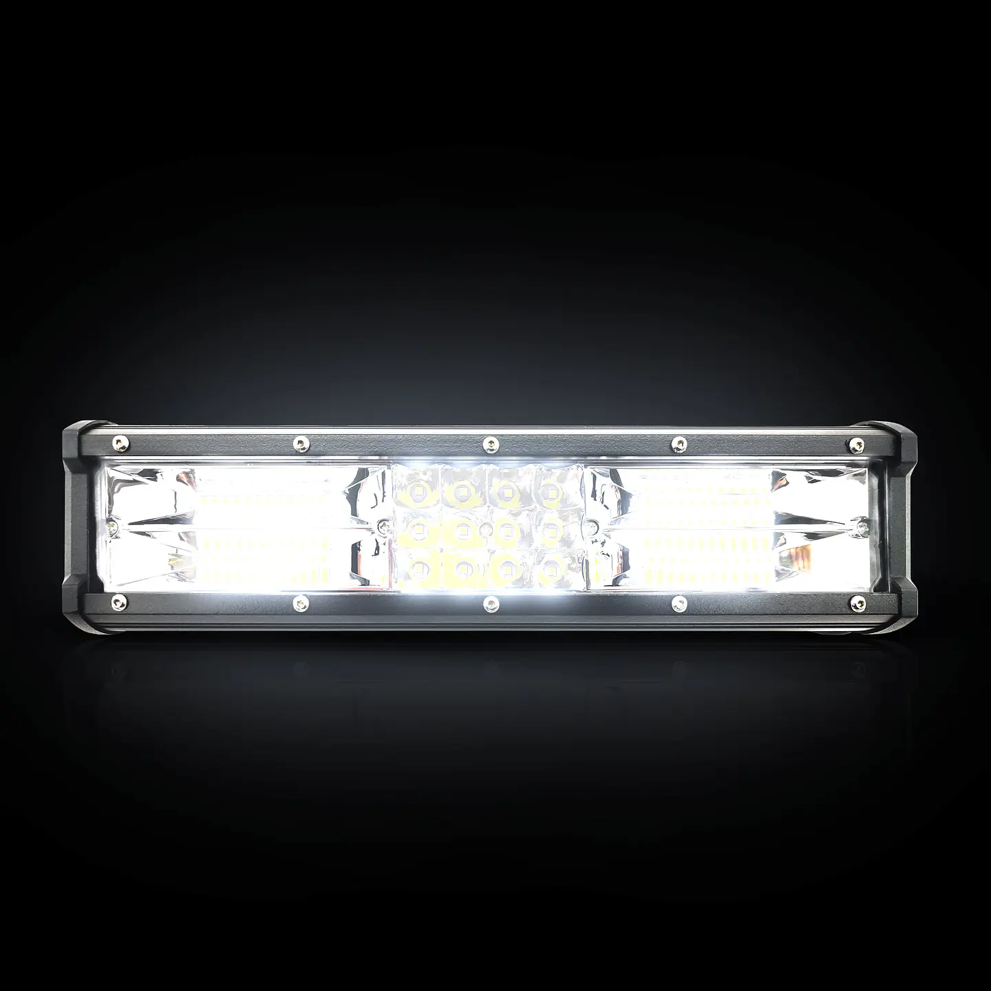 Barra Led Rectangular 32w 60led Luz Blanca 2