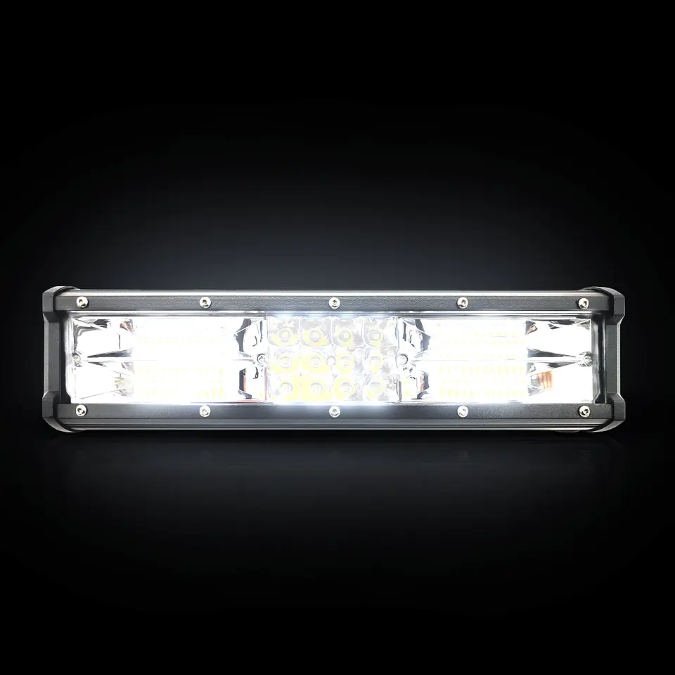 Barra Led Rectangular 32w 60led Luz Blanca 2