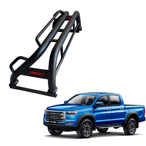 Barra Antivuelco Fierro JAC T8 | Con Luz de Freno y Base para Lona | Kangaroo Chile