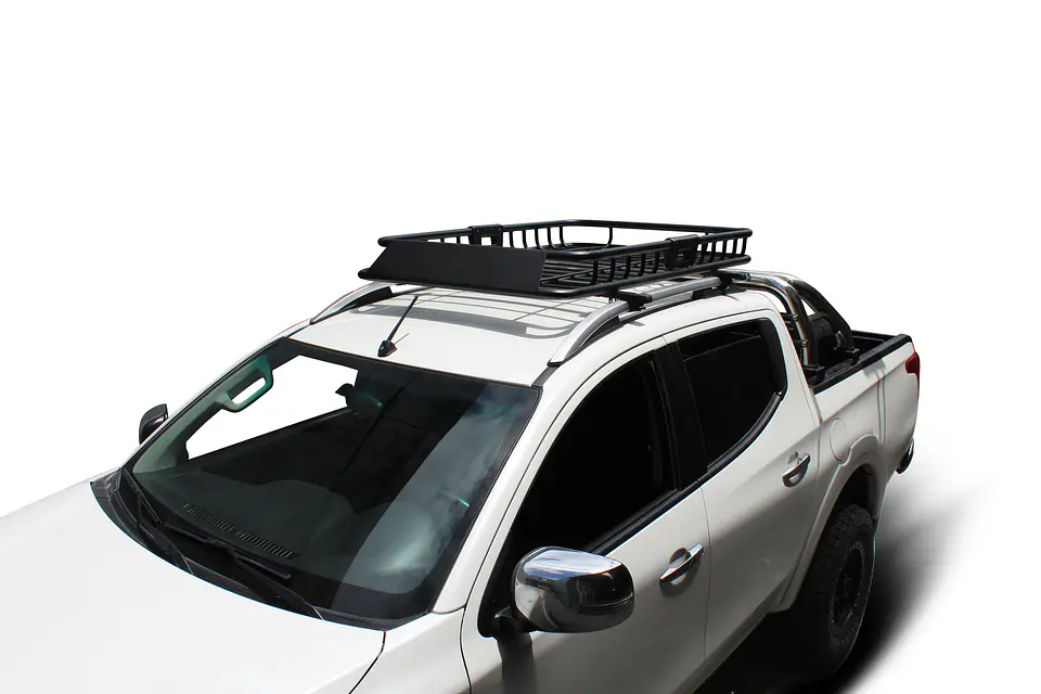 Parrilla de Techo RALLY Negra 140x100 | Fierro Reforzado para SUV y Camionetas | Kangaroo Chile 4