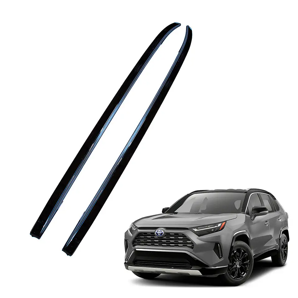Barras Laterales para Toyota RAV4 2019-2023 | Aluminio Negro, Alta Resistencia 1