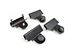 Deflector de Capot Toyota Hilux 2012-2015 ABS Negro-Plateado – Con espacio para toma de aire - Miniatura 2