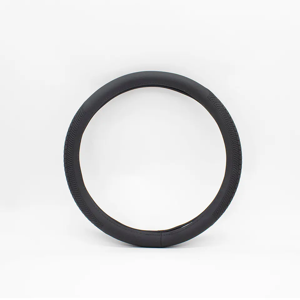 Cubre Volante Sintético para Camionetas – Negro, Talla M (38 cm) 3